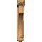 Ekena Millwork Westlake Arts and Crafts Smooth Bracket w/ Offset Brace, Western Red Cedar, 5 1/2"W x 28"D x 32"H BKT0604X28X32WTL03SWR - alternate 2